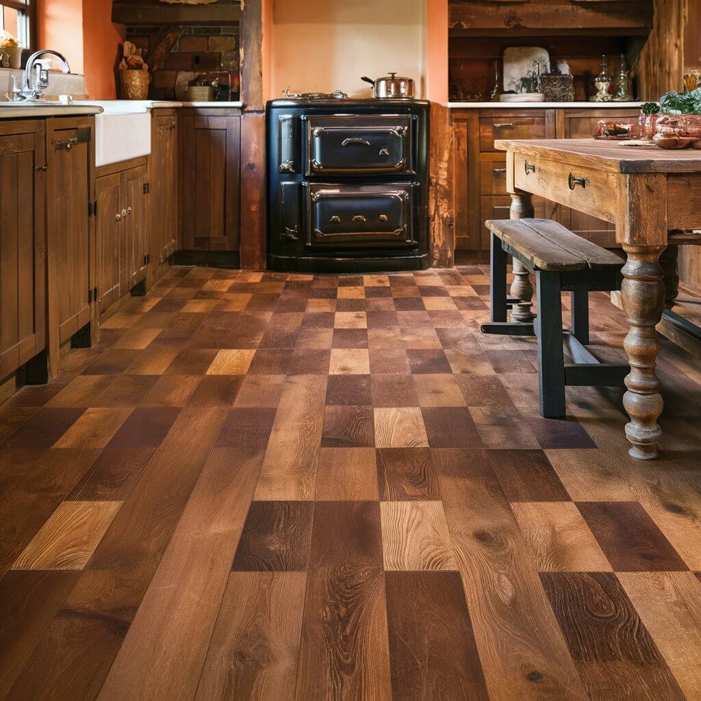 Piso Laminado Rustic Brown